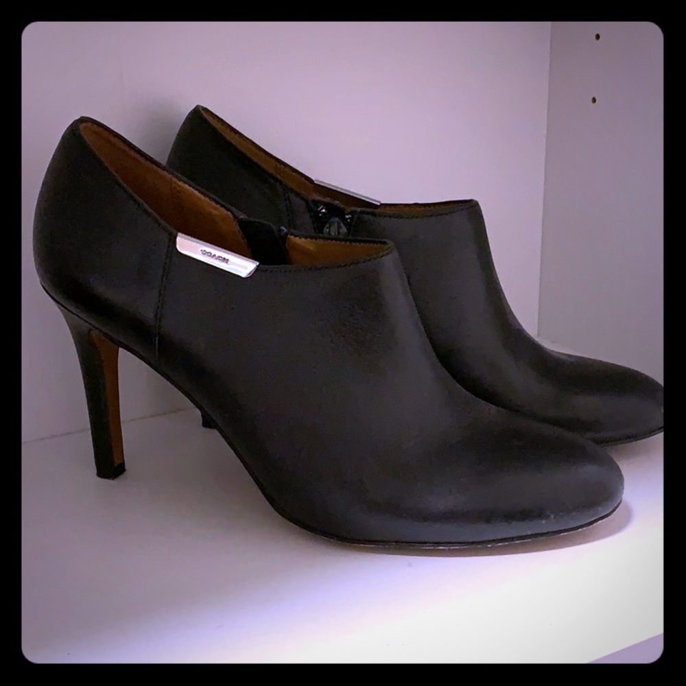 Coach ankle boots size 7.5